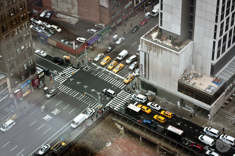 This is a photograph of the 'Street life in NYC' article!