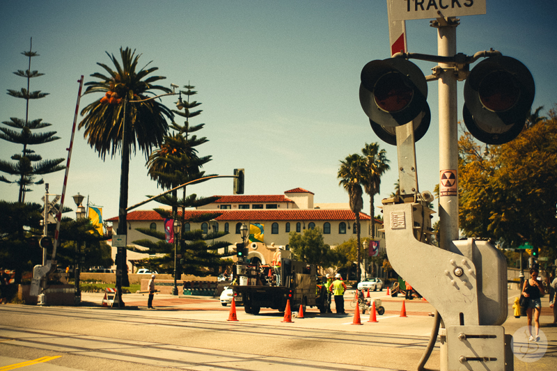 This is a photograph of the 'Loves from Santa Barbara' article!