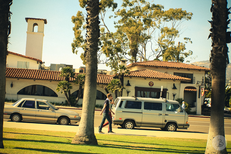 This is a photograph of the 'Loves from Santa Barbara' article!