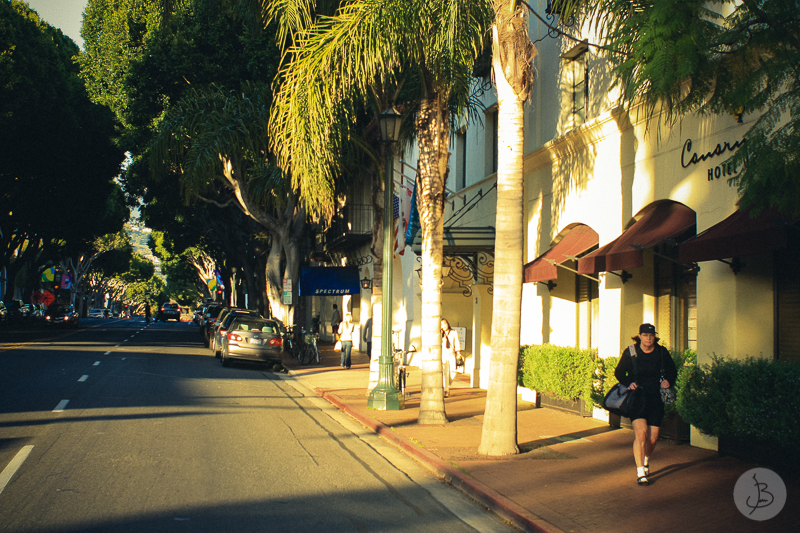 This is a photograph of the 'Loves from Santa Barbara' article!