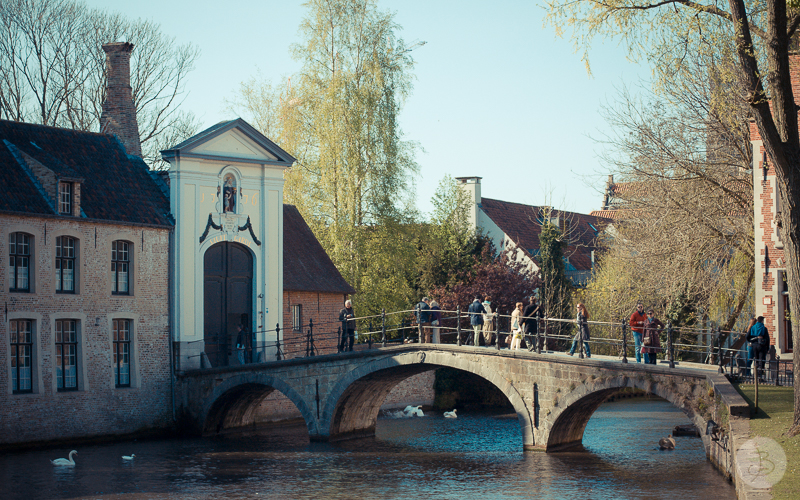 This is a photograph of the 'Bruges, Belgium' article!